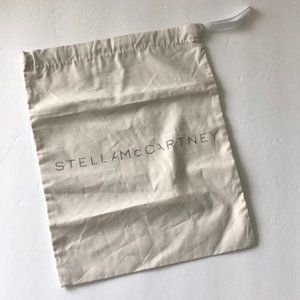 Stella McCartney Original Drawstring Dust Bag Light Grey 10" X 13"